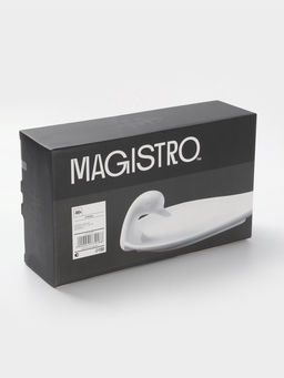 Блюдо Magistro «Лебедь», 34×19 см, фарфор, белое