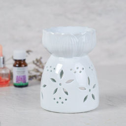 Аромалампа белая 10 см / XL-0008 /уп 60/ - ГалеонТрейд фото 3