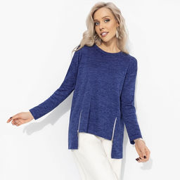 Свитшот с молниями, Городской драйв (синий) - Charutti фото 4