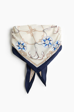 Top bandeau efecto pa?uelo en lyocell