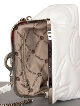 LACCOMA сумка Жасмин-Л815-белый эко кожа хлопок  фото 6