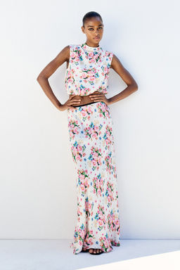 Blusa sin mangas en crepe - H&m фото 2