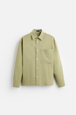 TEXTURED RELAXED FIT SHIRT - Zara фото 14