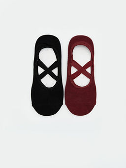 Kayd?rmaz Tabanl? Kad?n Yoga ve Pilates ?orab? 2li