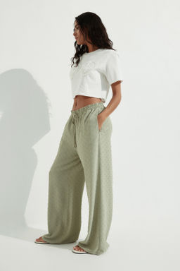 Pantal?n plumeti con cord?n de ajuste - H&m фото 6