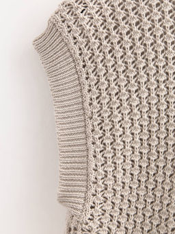 CONTE LDK2458 Жилет женский beige - Conte elegant фото 6