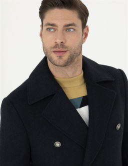 Lacivert Slim Fit Ka_e Kaban