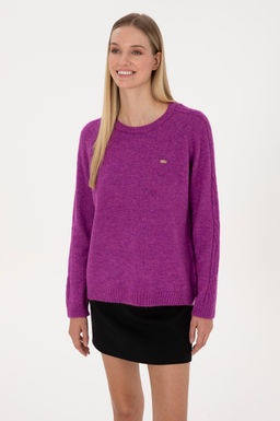 Kad_n Menek_e Bisiklet Yaka Kazak - U.s. polo assn фото 3