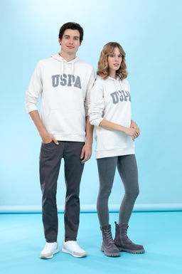 U. S. Polo Assn Базовая толстовка с капюшоном Stone (унисекс) - U.s. polo assn фото 16