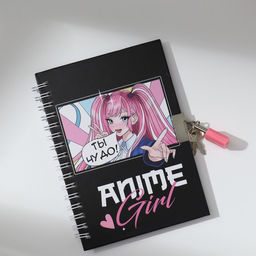 Записная книжка на замочке Anime А6, 50 листов - Artfox фото 2