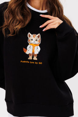 Свитшот GO F4091/40-02.170-176 черный