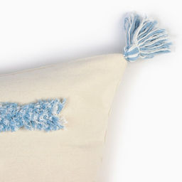 Наволочка декоративная Этель Бохо, 45х45 см, цвет молочный, 100% хлопок  фото 2