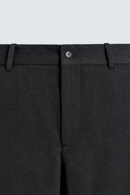 WOOL BLEND SUIT TROUSERS - Zara фото 9