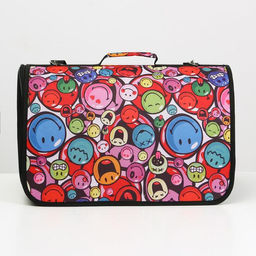 Сумка - переноскара для животных, каркасная, ПВХ, 46 х 28 х 29 см, микс цветов - Пижон фото 2