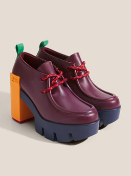 Ботильоны UNITED NUDE Grip Moc Mid Артикул 4638459, бордовый