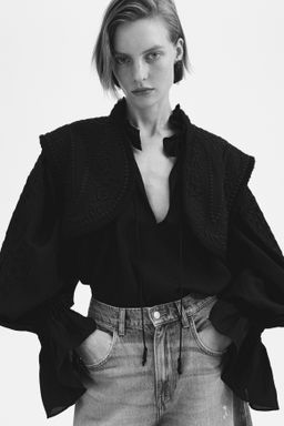Barrel Leg Regular Jeans - H&m фото 4