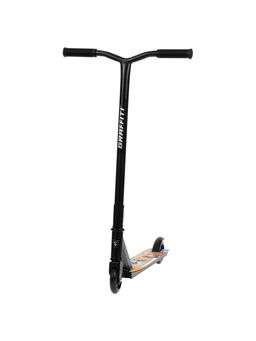 Самокат трюковой GRAFFITI Zigzag 23, колёса PU 100 мм, 85А, цвет чёрный