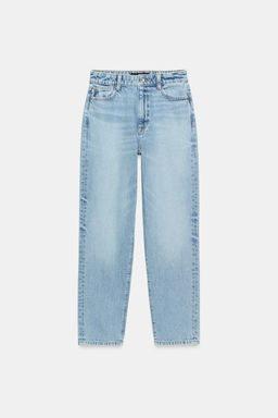 Z.05 MOM FIT HIGH-WAIST JEANS - Zara фото 18