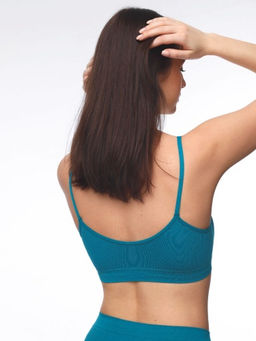 Топ на тонких бретелях в рубчик - My фото 72