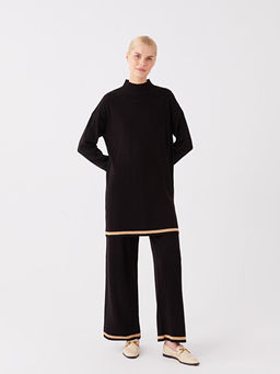 Beli Lastikli Geni? Pa?a Kad?n Triko Pantolon