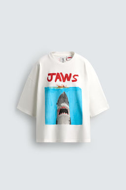 CAMISETA ILUSTRACI?N JAWS UCS LLC AND AMBLINX DYLAN?S T-SHIRT CLUB X ZARA / Blanco  фото 2