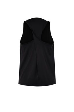 Siyah More Sustainable S?rt Detayl? Esnek Orme Bluz TWOSS24BZ00439 - Trendyolmilla фото 8