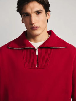 Толстовка relax fit на молнии / Zarina  фото 7