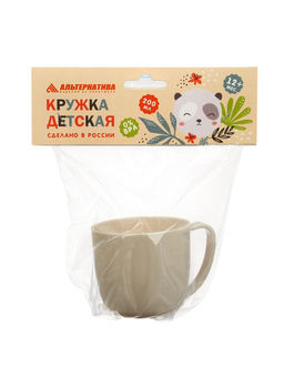 Цена за 2 шт. Кружка детская с ручкой Лапочка - Simaland фото 5