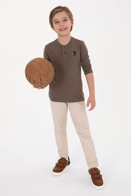 Erkek _ocuk Vizon Bisiklet Yaka Sweatshirt Sepette S_rpriz _ndirim - U.s. polo assn фото 5