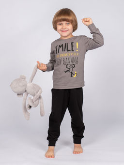 Пижама для мальчика (джемпер+брюки) 92251 Lets go - Let's go фото 17