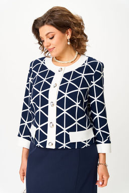 Костюм Aira Style 24128-Р сине-белый