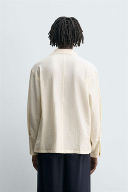 CREASED-EFFECT FLOWING SHIRT - Zara фото 3