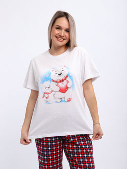 667 Комплект домашней одежды Мишки