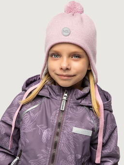 Шапка 11м20626 пудра