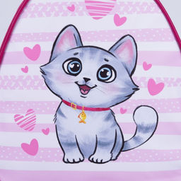 Рюкзак детский, отдел на молнии, цвет розовый - NAZAMOK KIDS фото 5