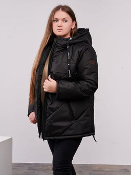 Куртка демисезонная Нэт черный - Yollochka фото 6