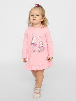 CRB wear/CSNG 63419-27-347 Платье для девочки,розовый/Ex.Cherubino  фото 3