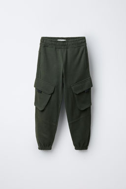 PLUSH CARGO TROUSERS