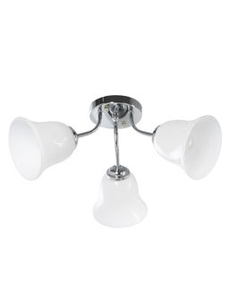 Люстра ЭкономСвет 20130/3CR, 3×40 Вт, E27, 50×50×20 см, цвет хром