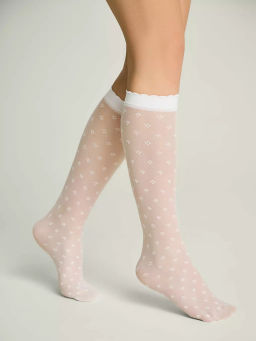 Гольфы подр. VIOLA 24С-173СП р.24 (40/5) - bianco - Conte-kids фото 2