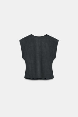 PINSTRIPE WAISTCOAT - Zara фото 6