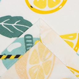 Салфетка Этель Лимонад 40х40 см, 80% хл, 20% пэ, сатин 110 г/м2  фото 4