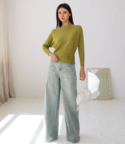 Джемпер #КТ8378 (1), оливковый - Dommod фото 4