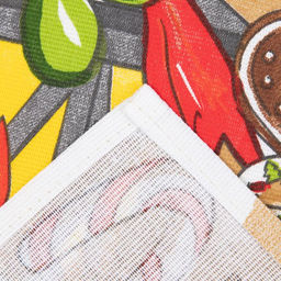 Набор кухонных полотенец Доляна Дом там где сердце 35х60см-2шт, 100% хл фото 6