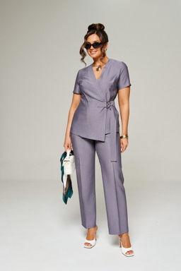 Костюм 6308 графит, Брюки, Жакет - B&F фото 2