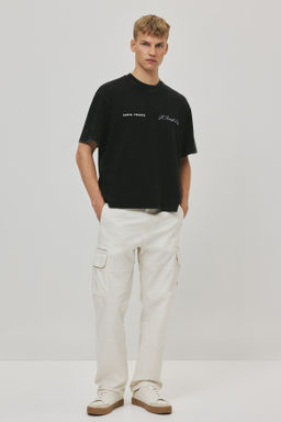 Camiseta lavada Boxy Fit - H&m фото 4
