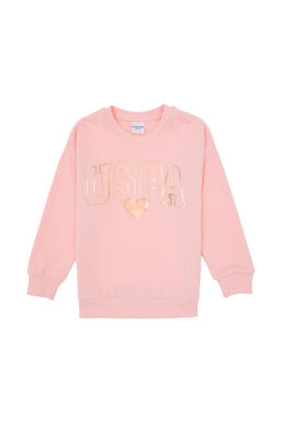 K_z _ocuk A__k Pembe Parlak Bask_l_ E_ofman Tak_m_ Sepette S_rpriz _ndirim - U.s. polo assn фото 2