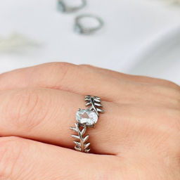 Кольцо регулируемое с камнем Топаз от 16,5р.