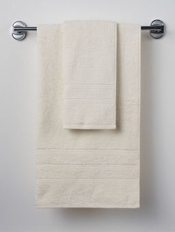 Полотенце Ницца 70х140 см Ванильный - Ecotex фото 4