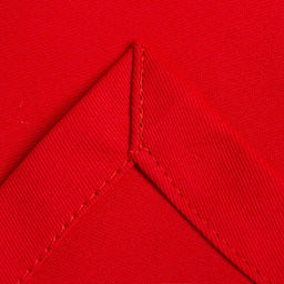 Салфетки сервировочные на стол «Этель» Red pleasure, 40×40 см, набор 2 шт., с декоративными кольцами, красные